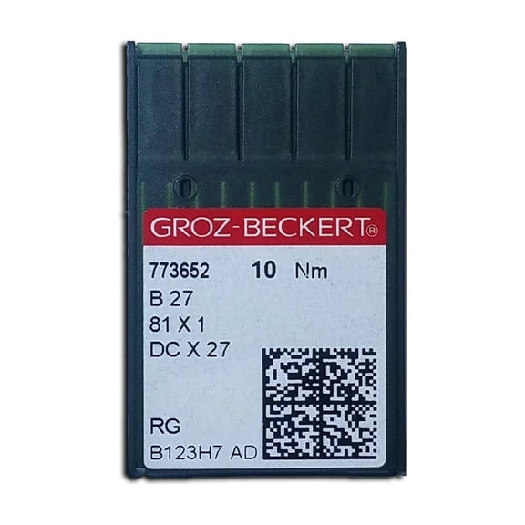 Teamwork 10 GROZ-BECKERT B27 SIZE#18/110 OVERLOCK SERGER NEEDLES RMX27, DCX27
