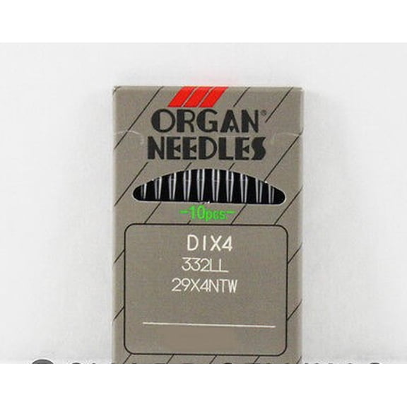 Teamwork 10 ORGAN LEATHER POINT SEWING NEEDLES #18 29X4, 332LR, 332LL SINGER 29K 29-4 29U