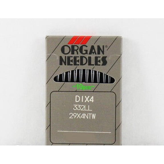 Teamwork 10 ORGAN LEATHER POINT SEWING NEEDLES #24 29X4, 332LR, 332LL SINGER 29K 29-4 29U