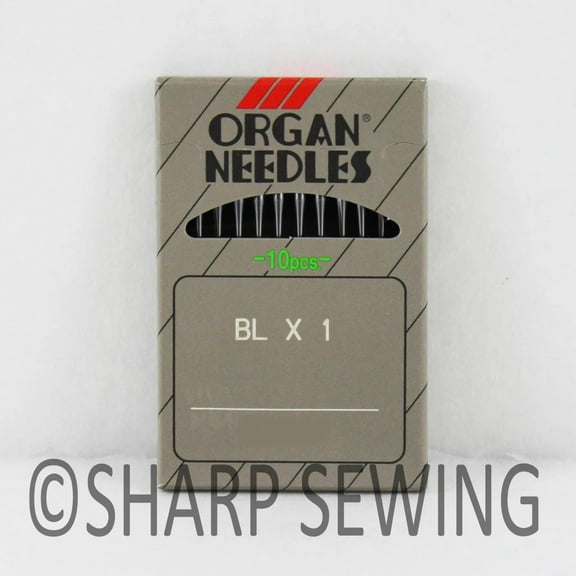 Teamwork 10 ORGAN NEEDLES for PFAFF SERGER 604, 794, 795, 796 SIZE#12BP  BLX1 BALL POINT