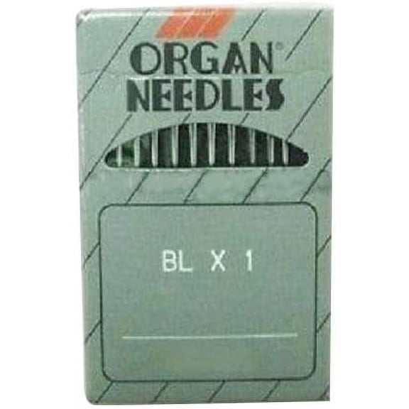 Teamwork 10 Organ Ball-Point BLX1 Round Shank Serger Needles