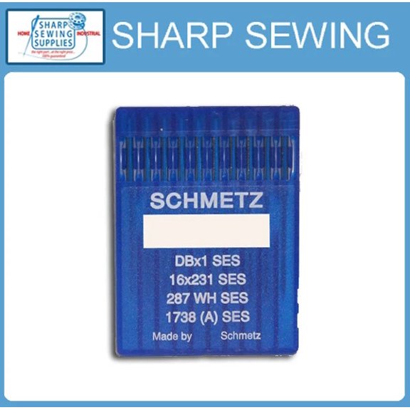 Teamwork 10 SCHMETZ 16X257  SIZE#14BP/90 LOCKSTITCH BALL POINT NEEDLES DBX1 16X231 287WH