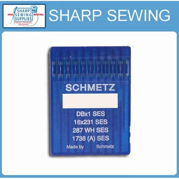 Teamwork 10 SCHMETZ 16X95  SIZE#20/125 LOCKSTITCH BALL POINT NEEDLES DBX1 16X231 287WH