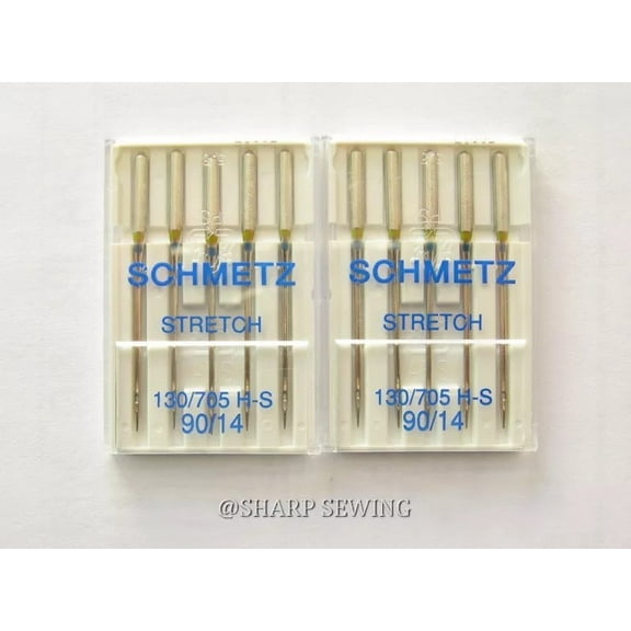 Teamwork 10 SCHMETZ STRETCH SIZE# 14 130/705 HS HOME SEWING MACHINE NEEDLE