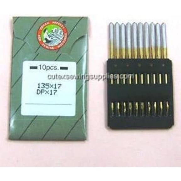 Teamwork 10 TITANIUM Portable Walking Foot Machine Needles 135X17 for CP206R Sailrite