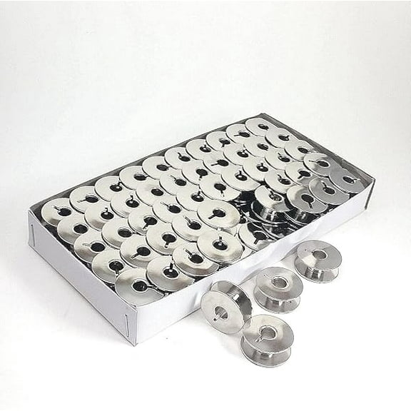 Teamwork 100 Bobbins for TL-98E, TL-98Q TL-2010Q Sewing Machine BARUDAN TAJIMA