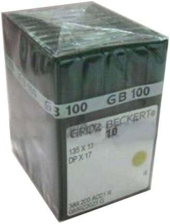 Teamwork 100 Groz-Beckert 135X17 DPX17 SY3355 Industrial Walking Foot Machine Needles (Size 100 / 16)