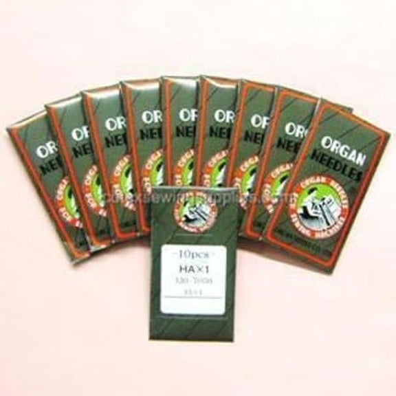 Teamwork 100 Home Sewing Machine Needles 15X1 HAX1 130/705H (Size 18 (Metric 110)