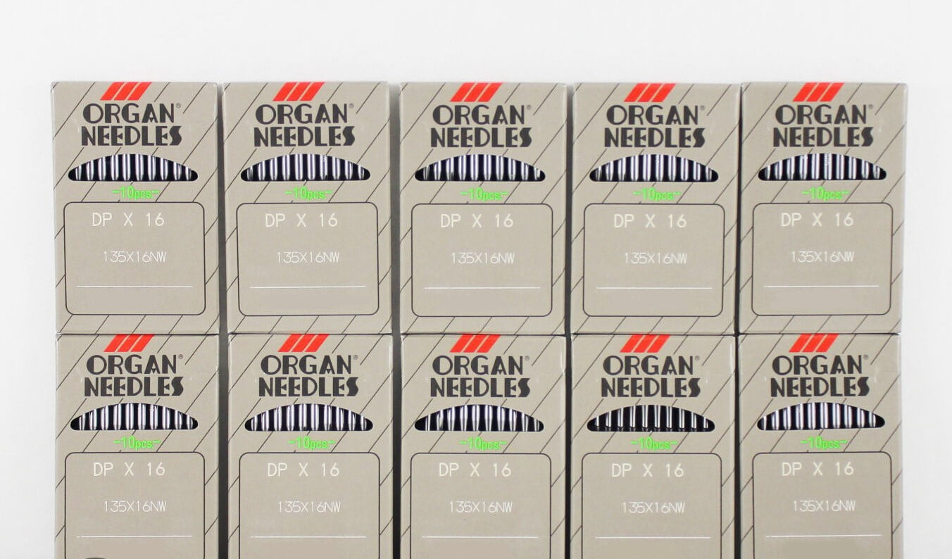 Teamwork 100 ORGAN 135X17 #22 LEATHER POINT NEEDLES 135X16 DPX16 135X16NW