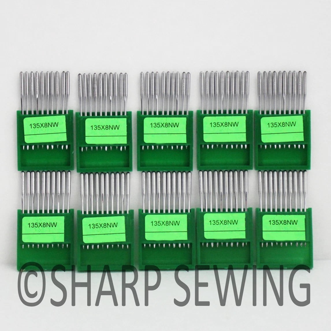 Teamwork 100 ORGAN 135X8NW #23 LEATHER POINT INDUSTRIAL SEWING MACHINE NEEDLES DPX8 134LR