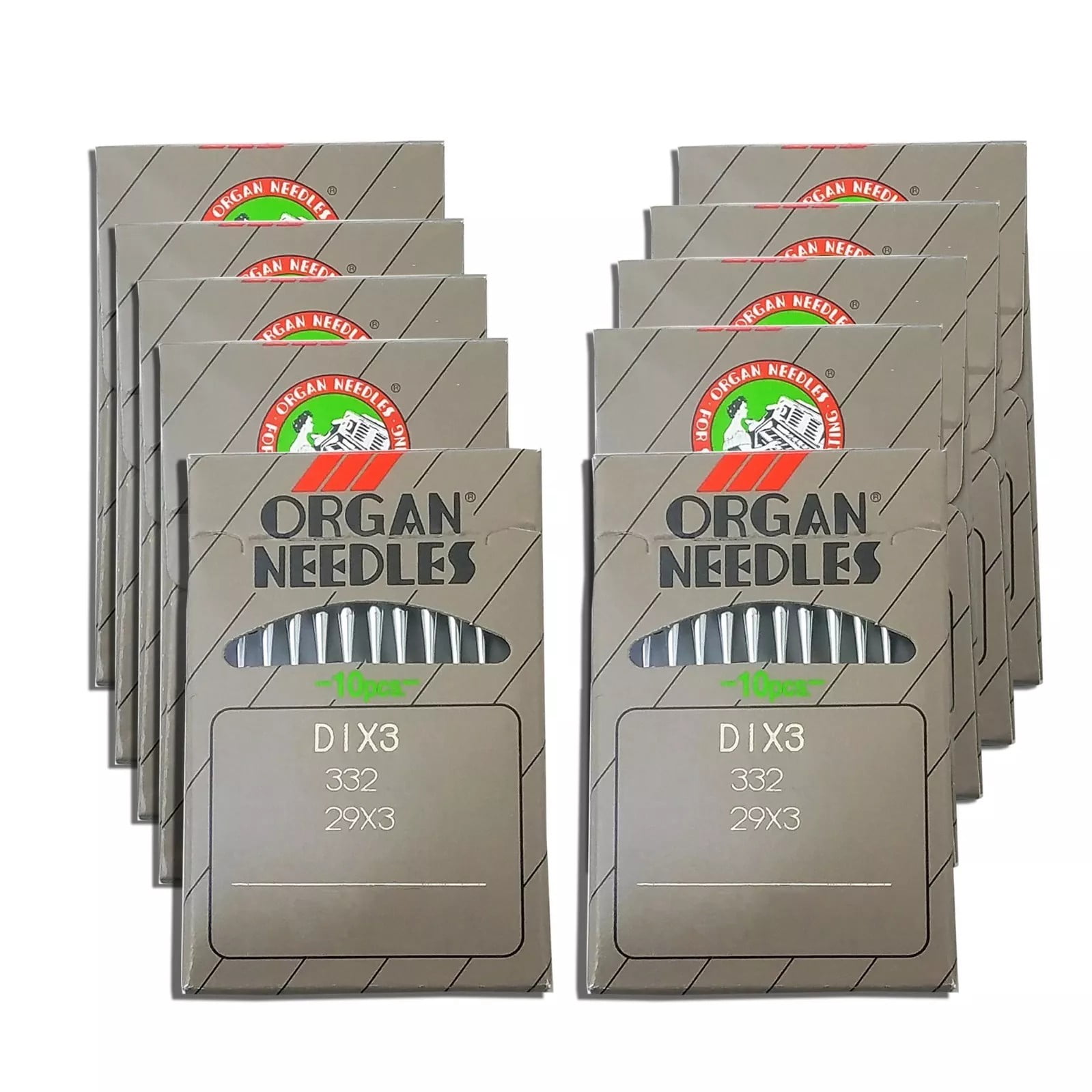 Teamwork 100 ORGAN 29X3, 332, DIX3  SIZE#18 SINGER 29K, 29-4, 29U, SHOE PATCHER  NEEDLES