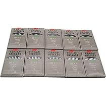 Teamwork 100 ORGAN B-27 MIXED SIZES #10, 12, 14, 16, 18 OVERLOCK SERGER NEEDLES DCX27
