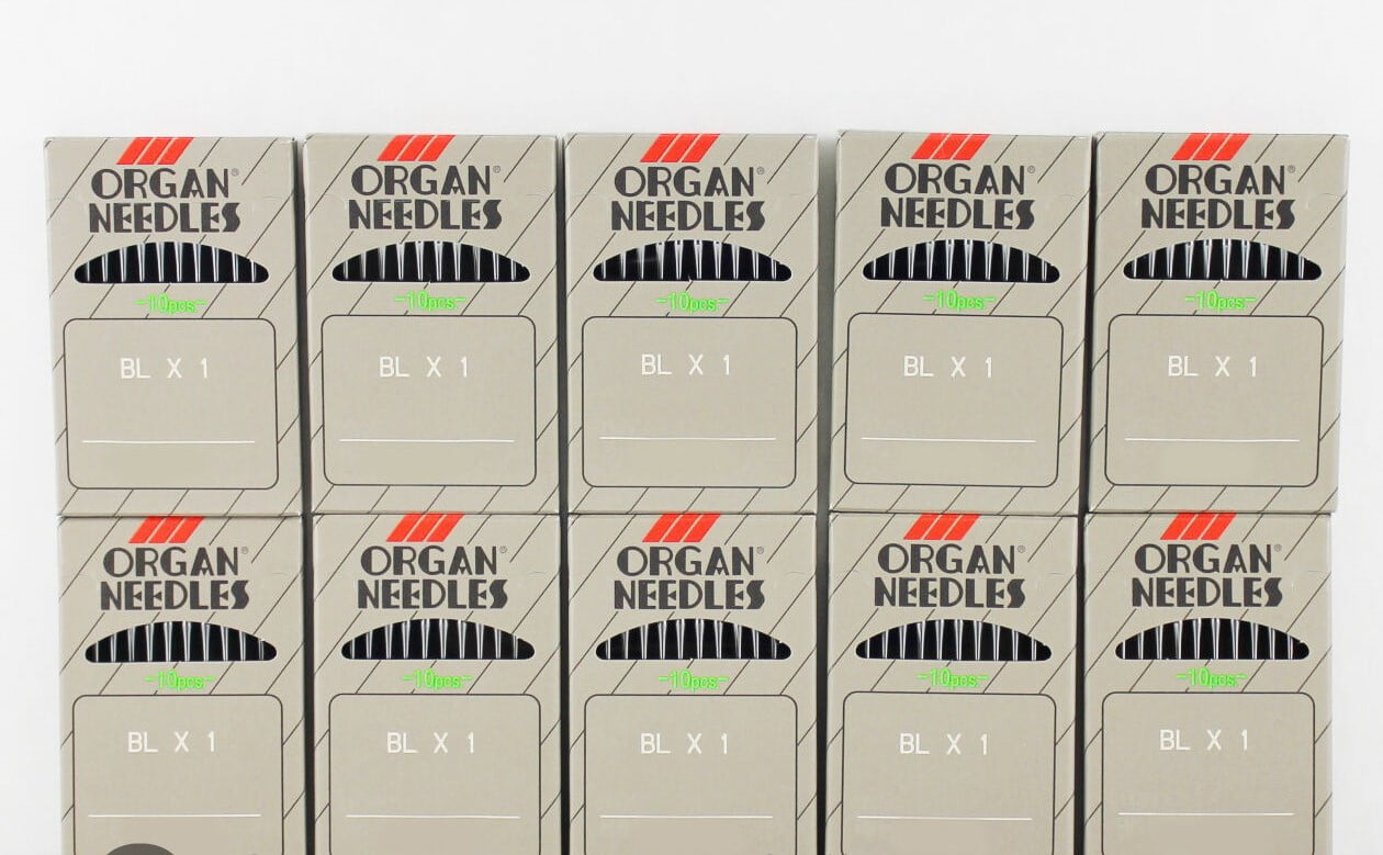 Teamwork 100 ORGAN  B-27 SIZE#11/75 OVERLOCK SERGER BALLPOINT NEEDLES DCX27