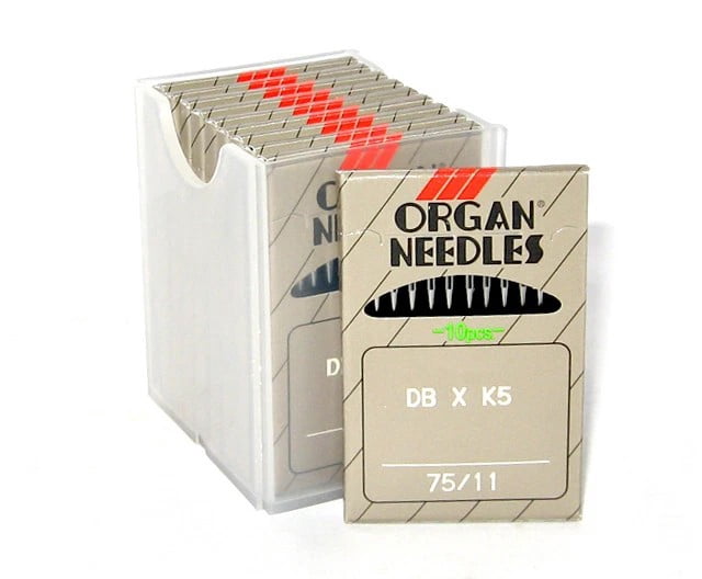 Teamwork 100 ORGAN DBXK5 SIZE#11 INDUSTRIAL EMBROIDERY MACHINE NEEDLES for TAJIMA, SWF