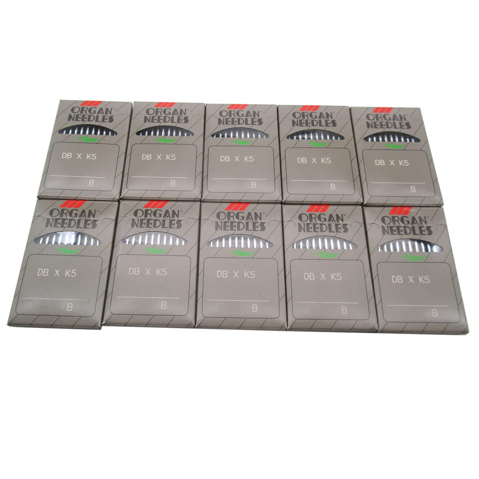 Teamwork 100 ORGAN DBXK5 SIZE#11BP BALL POINT EMBROIDERY MACHINE NEEDLES for TAJIMA, SWF