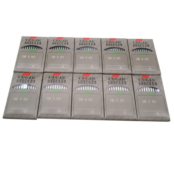 Teamwork 100 ORGAN DBXK5 SIZE#11BP BALL POINT EMBROIDERY MACHINE NEEDLES for TAJIMA, SWF