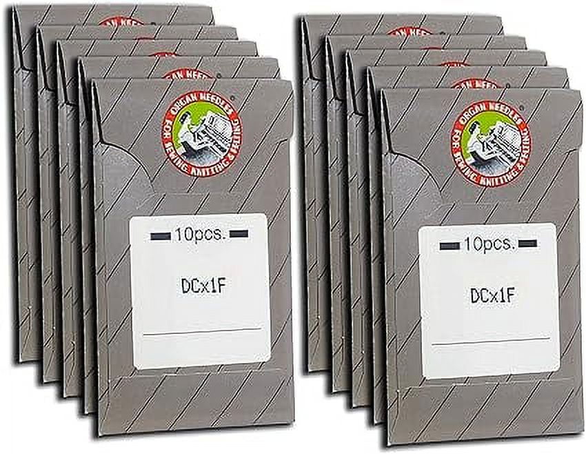 Teamwork 100 ORGAN DCX1F Serger Needles For BABYLOCK SIMPLICITY Overlock Machines (Size 18 (metric 110)