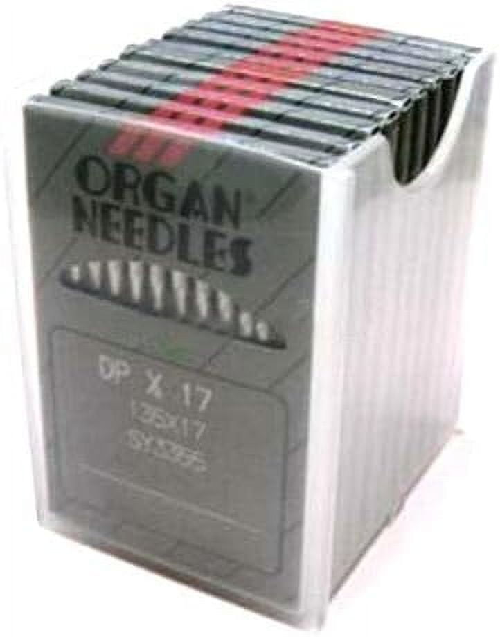 Teamwork 100 ORGAN Industrial Sewing Machine Needles DPX17 135X17 for Walking foot & more (Size 22 (metric 140)