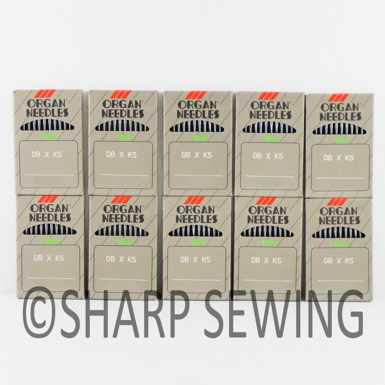 Teamwork 100 ORGAN TITANIUM DBXK5 #11 EMBROIDERY MACHINE NEEDLES fitsTajima, Barudan