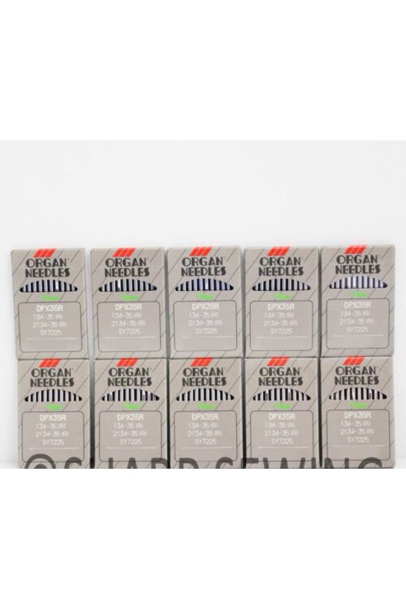 100 Organ 134-35R #22 Regular Point Sewing Machine Needles for PFAFF, Adler