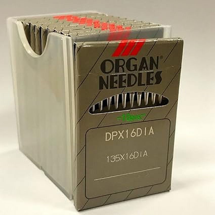 Teamwork 100 Organ 135X16DIA DPX16DIA Diamond Point Leather Sewing Machine Needles - 18