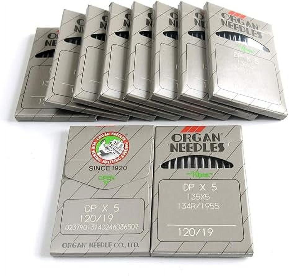 Teamwork 100 Organ 135X5 Dpx5 134R Sy1955 Sewing Machine Needles for Juki Brother (Singer 14 / Metric 90)