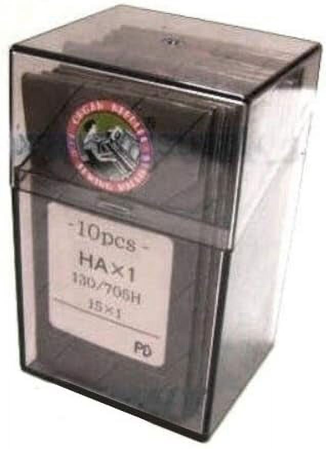 Teamwork 100 Organ 15X1 HAX1 Titanium Ball Point Flat Shank Home Sewing Machine Needles (11 BP (Metric 75)