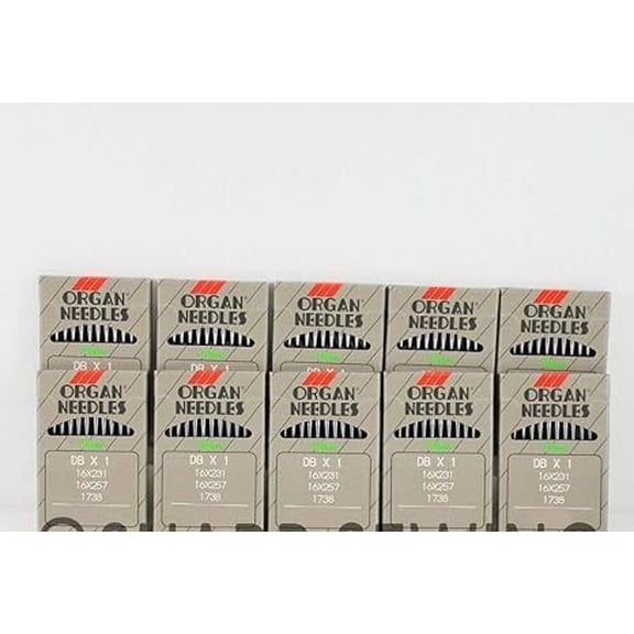 Teamwork 100 Organ 16X257PD #16 Titanium Sewing Machine Needles 16X231PD, DBX1PD 16X95PD
