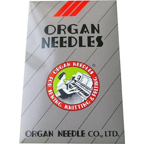 Teamwork 100 Organ 190LR MTX190LR Leather Sewing Needles for Pfaff Industrial Machines (SIze 24 (metric 180)