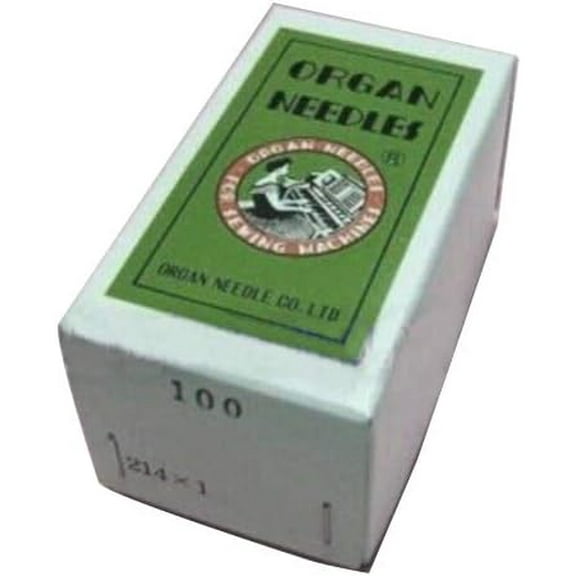 Teamwork 100 Organ 214X1 DDX1 328 Sewing Machine Needles for Singer 45K Consew SK-2R (Size 21 (Metric 130)