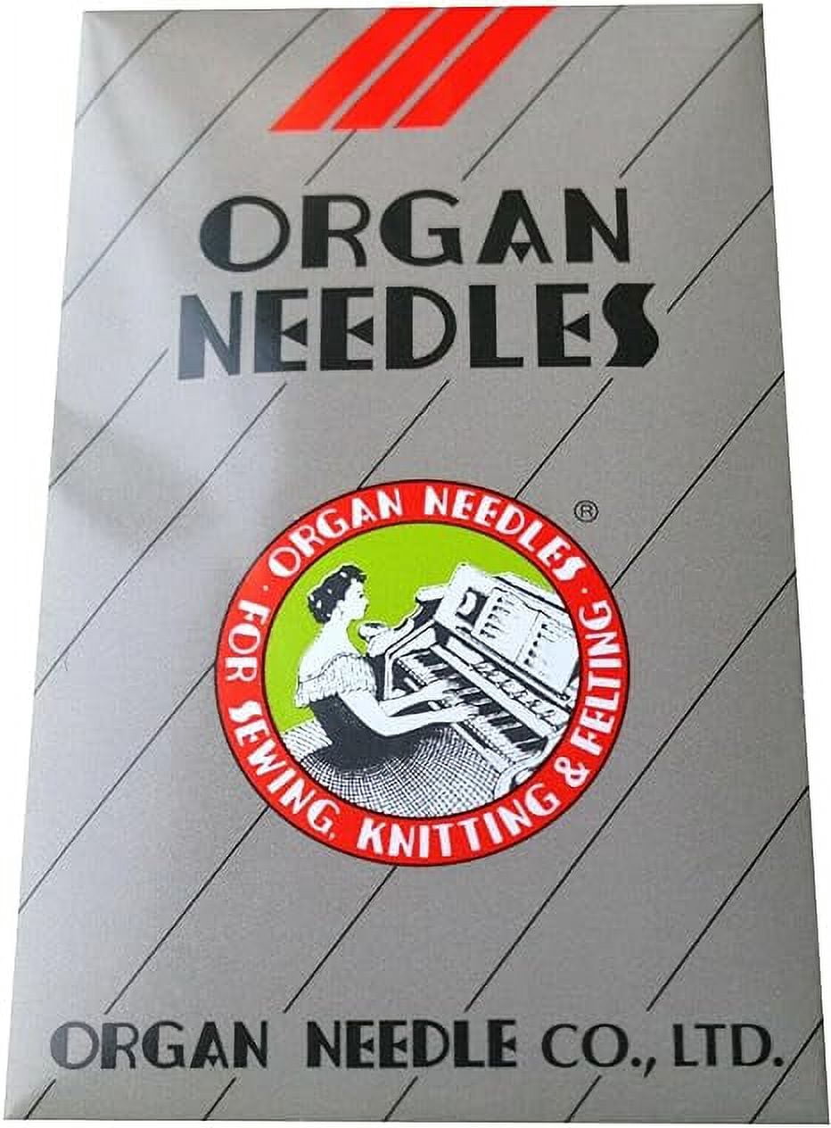 Teamwork 100 Organ 62X57 DVX57 Needles Size#14 Replacement for Singer, KANSAI Special, Pegasus, JUKI