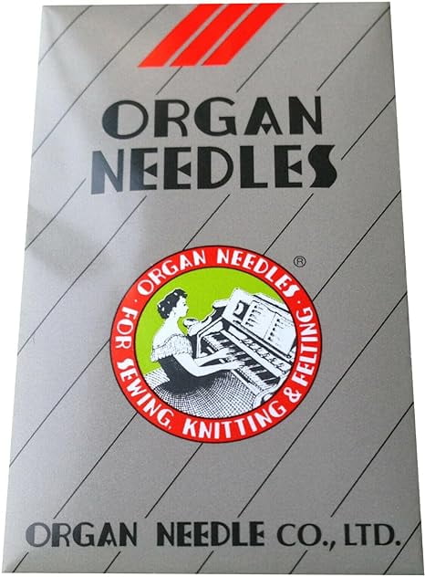 Teamwork 100 Organ 62X57 DVX57 Needles Size#18 Compatible with Singer, KANSAI Special, Pegasus, JUKI