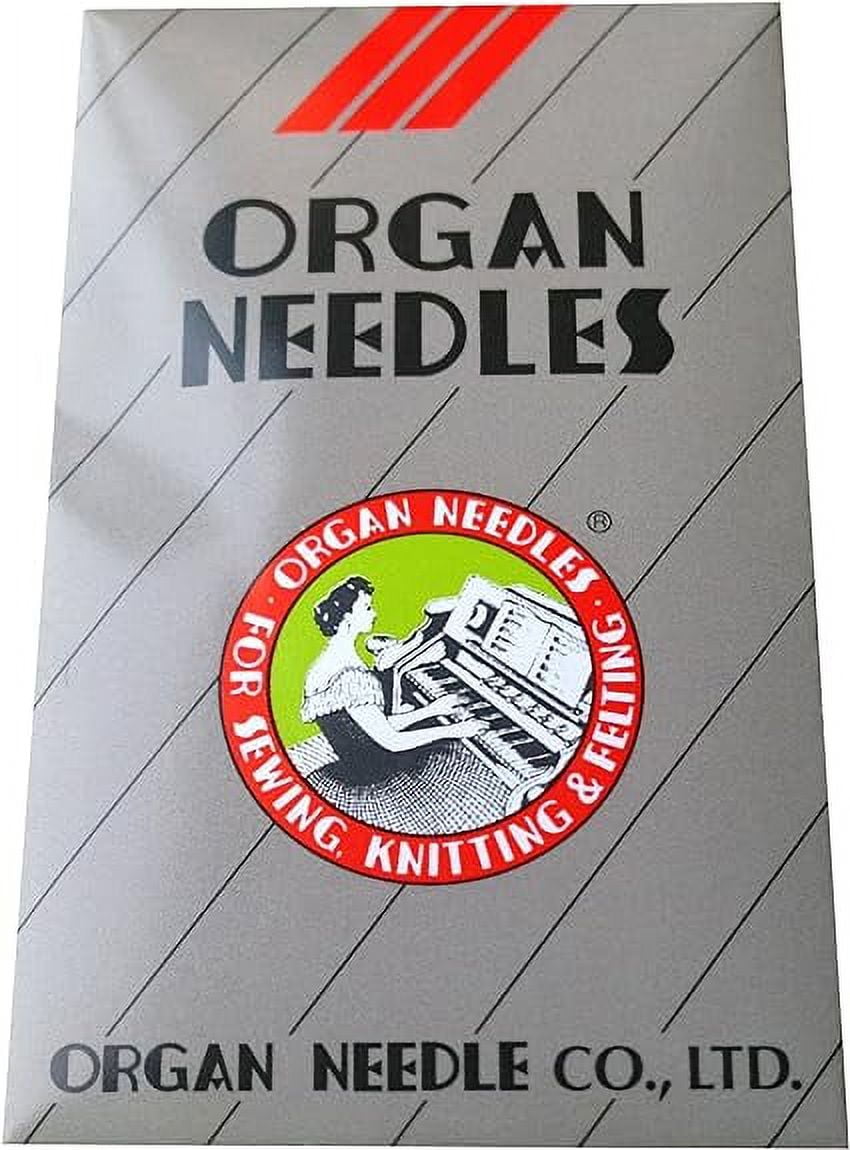 Teamwork 100 Organ BLX1 Portable Serger Needles for Babylock Bernette (Size 16 (Metric 100)