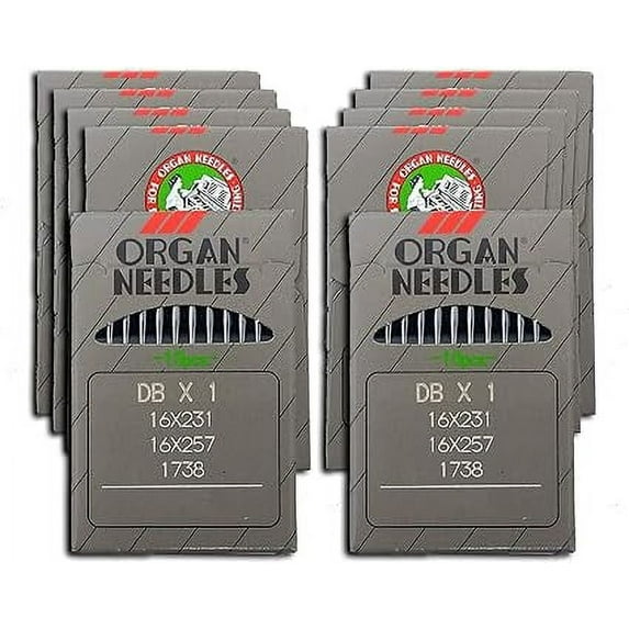 Teamwork 100 Organ DBX1 16X257 16X95 Industrial Sewing Needles (Size 22 (Metric 140)