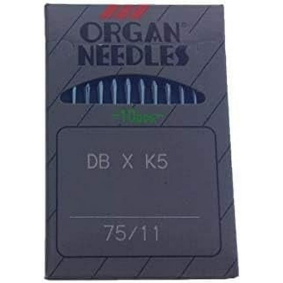 Teamwork 100 Organ DBXK5, DB-K5 Round Shank Commercial Embroidery Machine Needles (Size 16 (Metric 100)