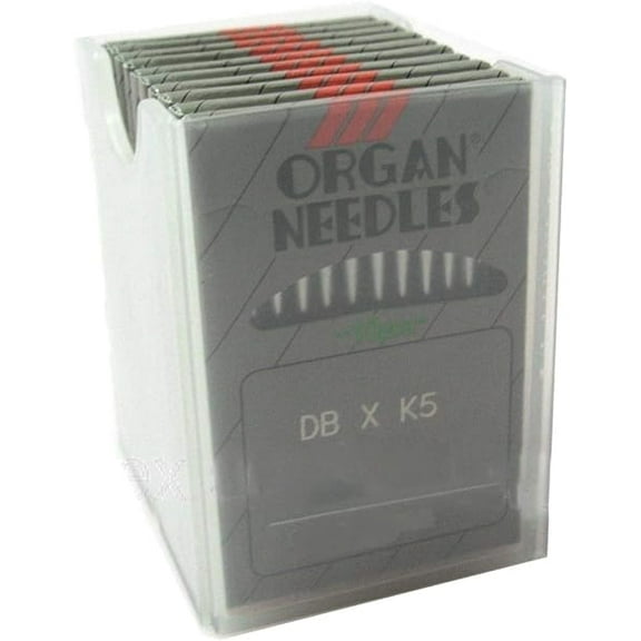 Teamwork 100 Organ DBXK5, DB-K5 Round Shank Commercial Embroidery Machine Needles (Size 8 (Metric 60)