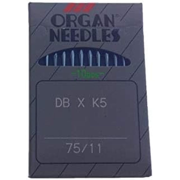 Teamwork 100 Organ DBXK5, DB-K5 Round Shank Commercial Embroidery Machine Needles (Size 9 (Metric 65)