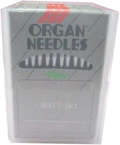Teamwork 100 Organ DPX17-SK1 135X17-SK1 Quilting Machine Needles (Same as 135X17 MR) (Size 130 / 21)