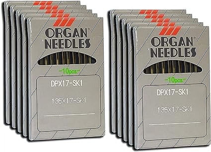 Teamwork 100 Organ DPX17-SK1 135X17-SK1 Quilting Machine Needles (Same as 135X17 MR) (Size 90 / 14)