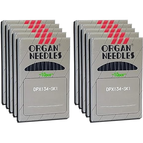 Teamwork 100 Organ Longarm Quilting Needles 134MR Same as 135X5SK1 / DPX134-SK1 / 135X5MR ~ Multiple Sizes! (MR 4.75 (125/20)