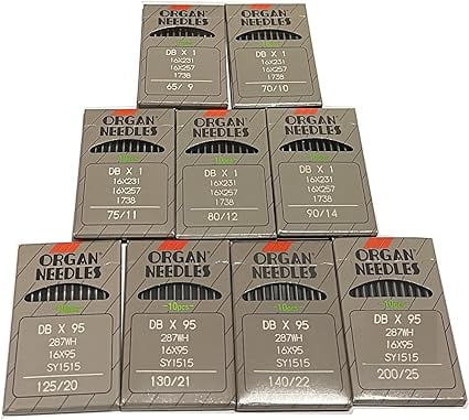 Teamwork 100 Organ Needle DBx1 16x257 16x95 DBx95 Used for Industrial Sewing Machine (16)