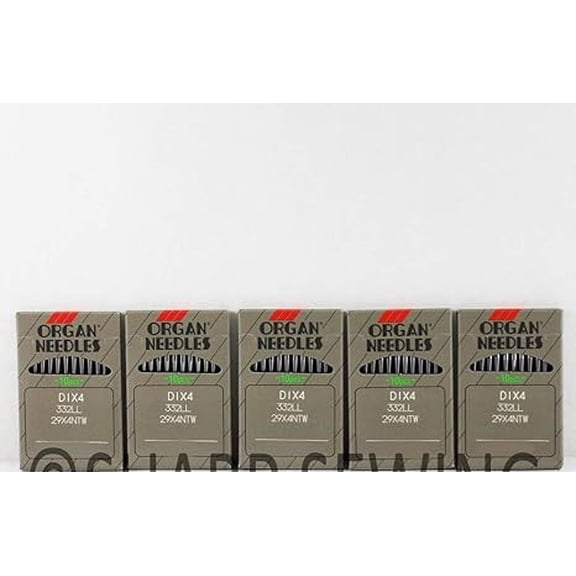 Teamwork 100 Organ Titanium 135X7PD #16 Sewing Machine Needles 135X5PD, DPX5PD, 134 (R)