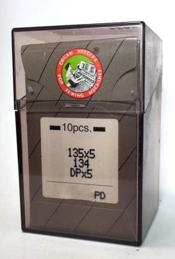 Teamwork 100 Organ Titanium 135X7PD #20 Sewing Machine Needles 135X5PD, DPX5PD, 134 (R)