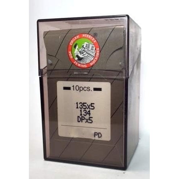 Teamwork 100 Organ Titanium 135X7PD #20 Sewing Machine Needles 135X5PD, DPX5PD, 134 (R)