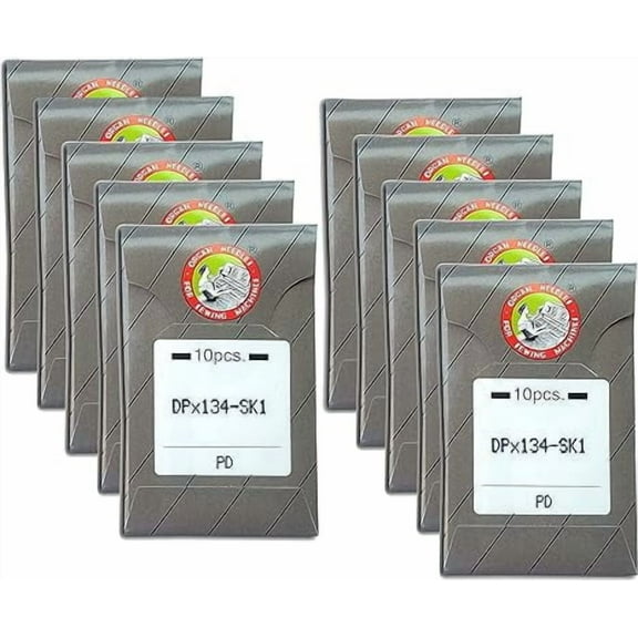 Teamwork 100 Organ Titanium Longarm Quilting Needles 134MR Same as 135X5SK1 / DPX134-SK1 / 135X5MR ~ Multiple Sizes! (MR 3.5 (100/16)