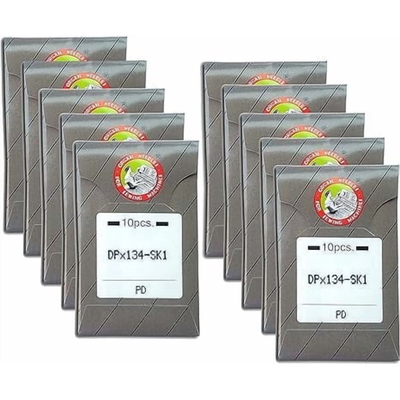 Teamwork 100 Organ Titanium Longarm Quilting Needles 134MR Same as 135X5SK1 / DPX134-SK1 / 135X5MR ~ Multiple Sizes! (MR 4.0 (110/18)
