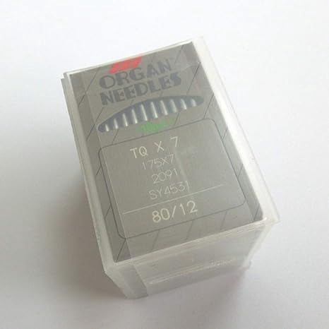 Teamwork 100 Pcs Organ Tqx7 2091 175X7 Button Sewer Needles for Brother-917 Juki-372 + (16/100)