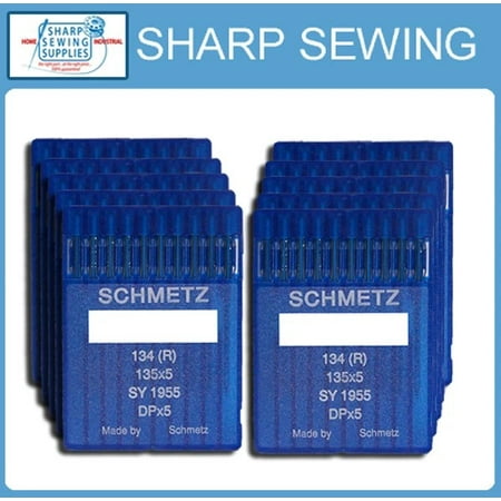 Teamwork 100 SCHMETZ 135X7 10/70 BP LOCKSTITCH NEEDLES 135X5, DPX5, 134 (R)