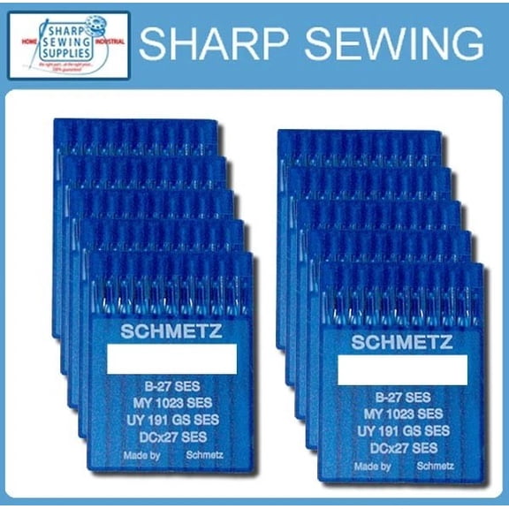 Teamwork 100 SCHMETZ  B-27 SIZE#14/90 OVERLOCK SERGER BALLPOINT NEEDLES DCX27