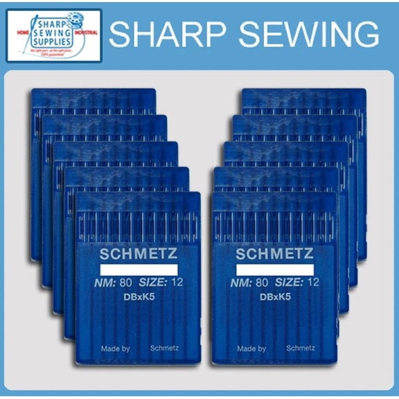 Teamwork 100 SCHMETZ DBXK5 SIZE#10 EMBROIDERY MACHINE NEEDLES for TAJIMA, SWF